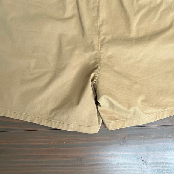 Ava & Viv High Rise Chino Shorts Khaki Tan 5" Inseam NWT Plus Size 26W - Picture 9 of 13